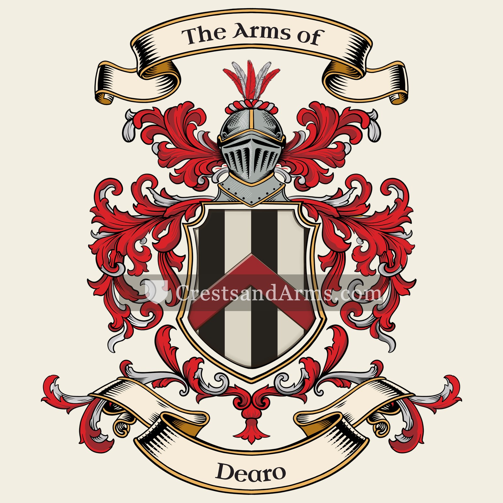 The Dearo coat of arms