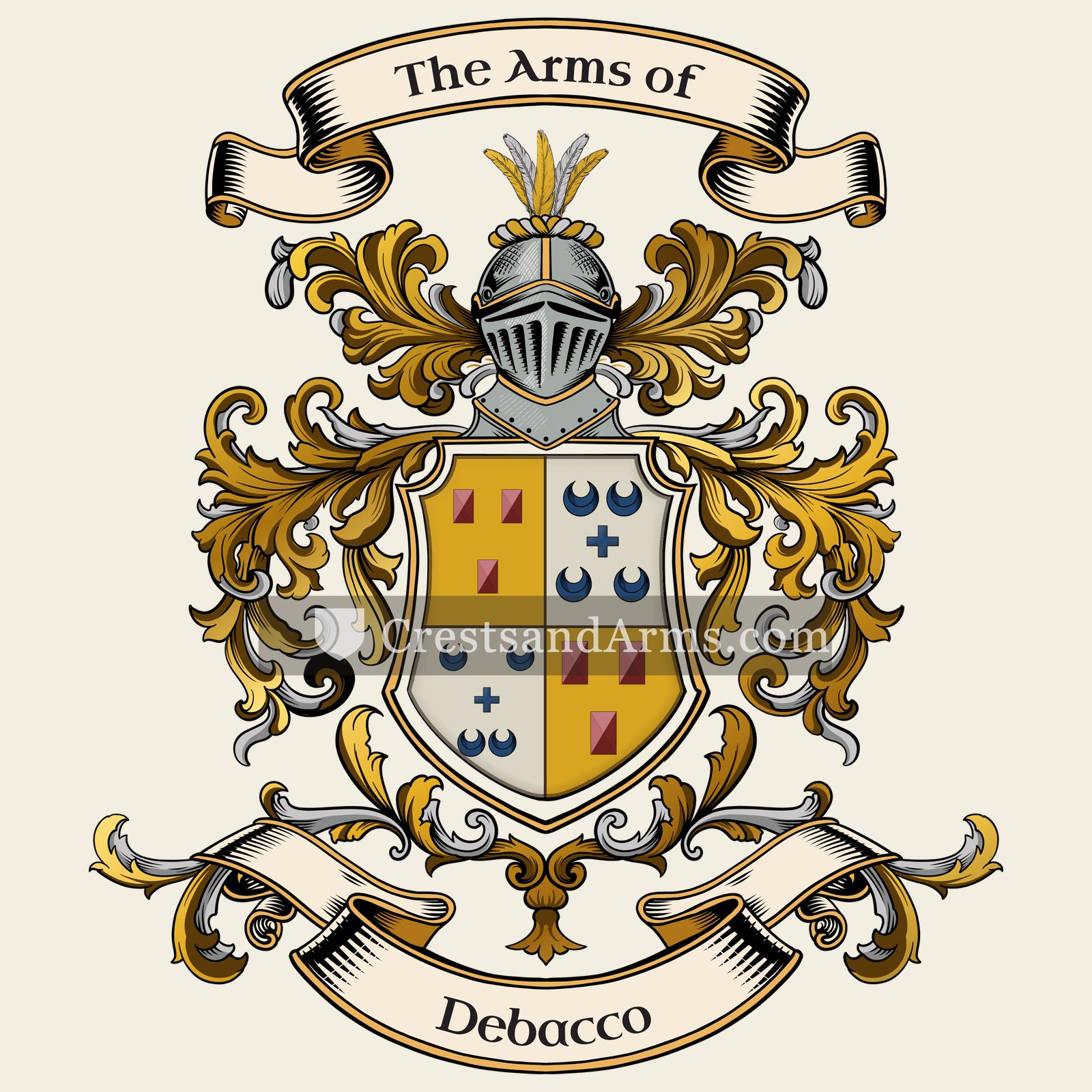 The Debacco coat of arms