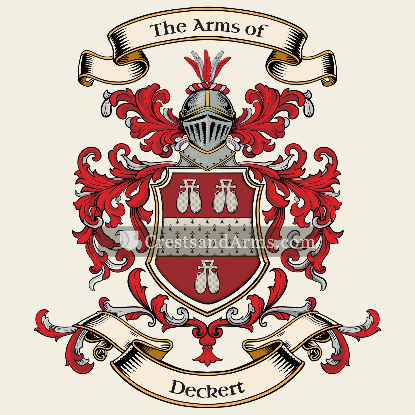 The Deckert coat of arms