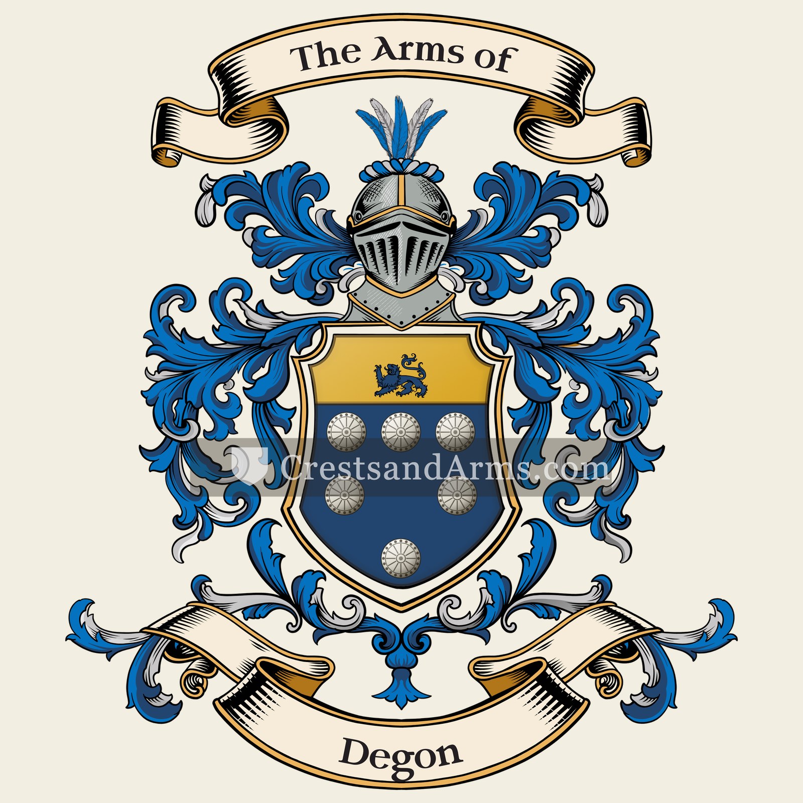 The Degon coat of arms
