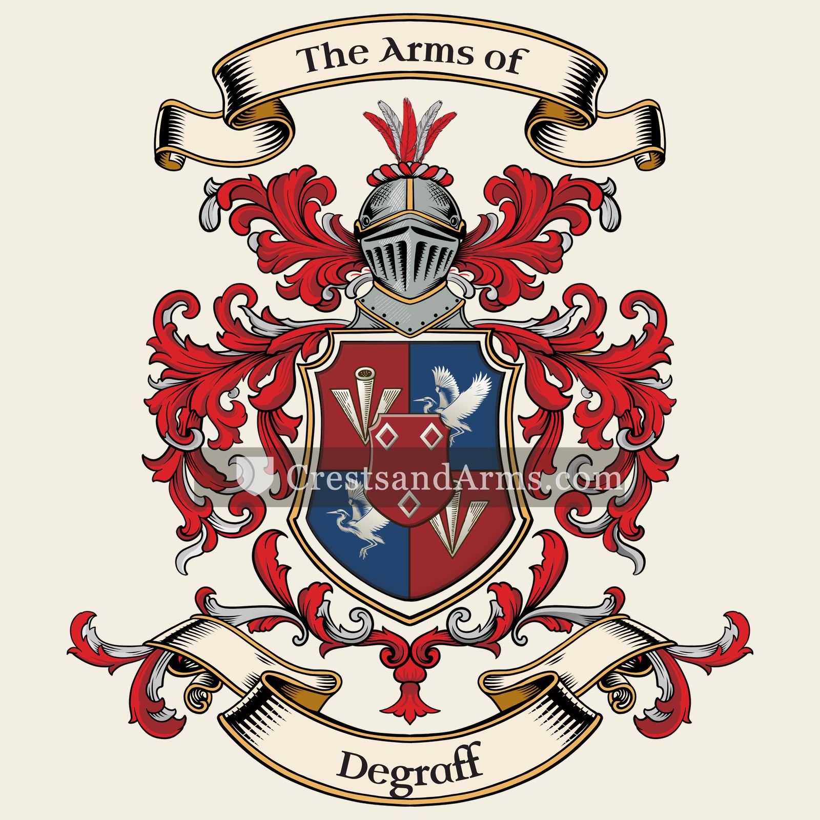 The Degraff coat of arms