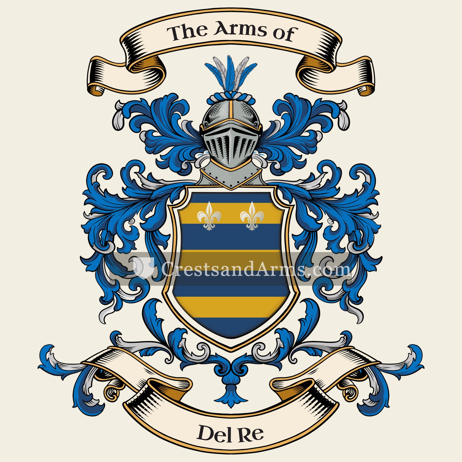 The Del Re coat of arms