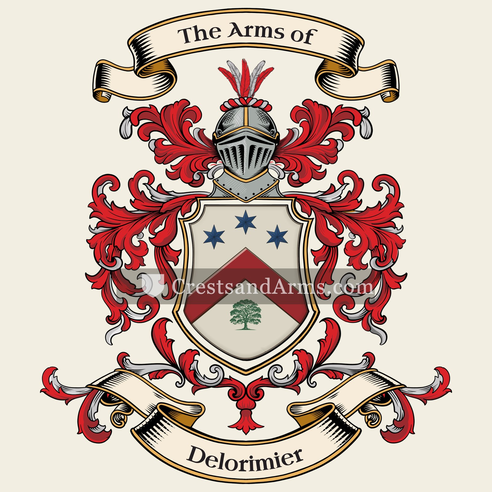 The arms