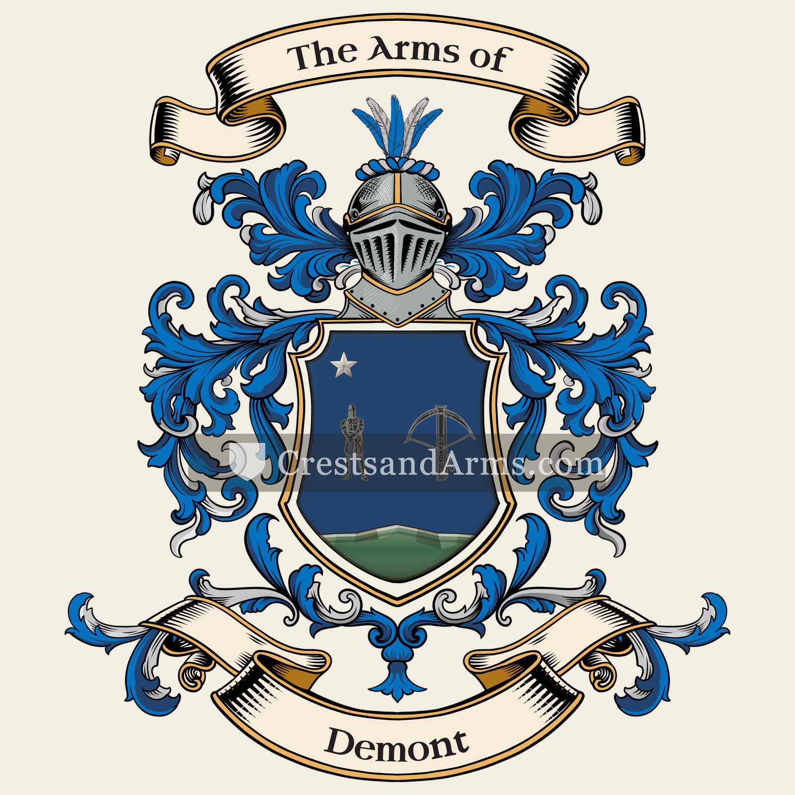The Demont coat of arms
