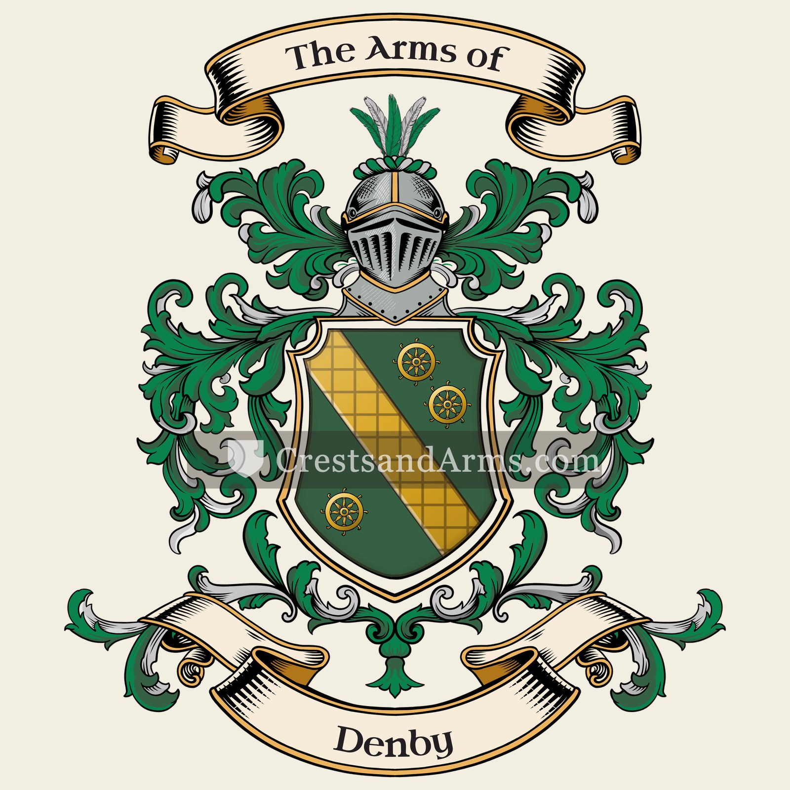 The Denby coat of arms
