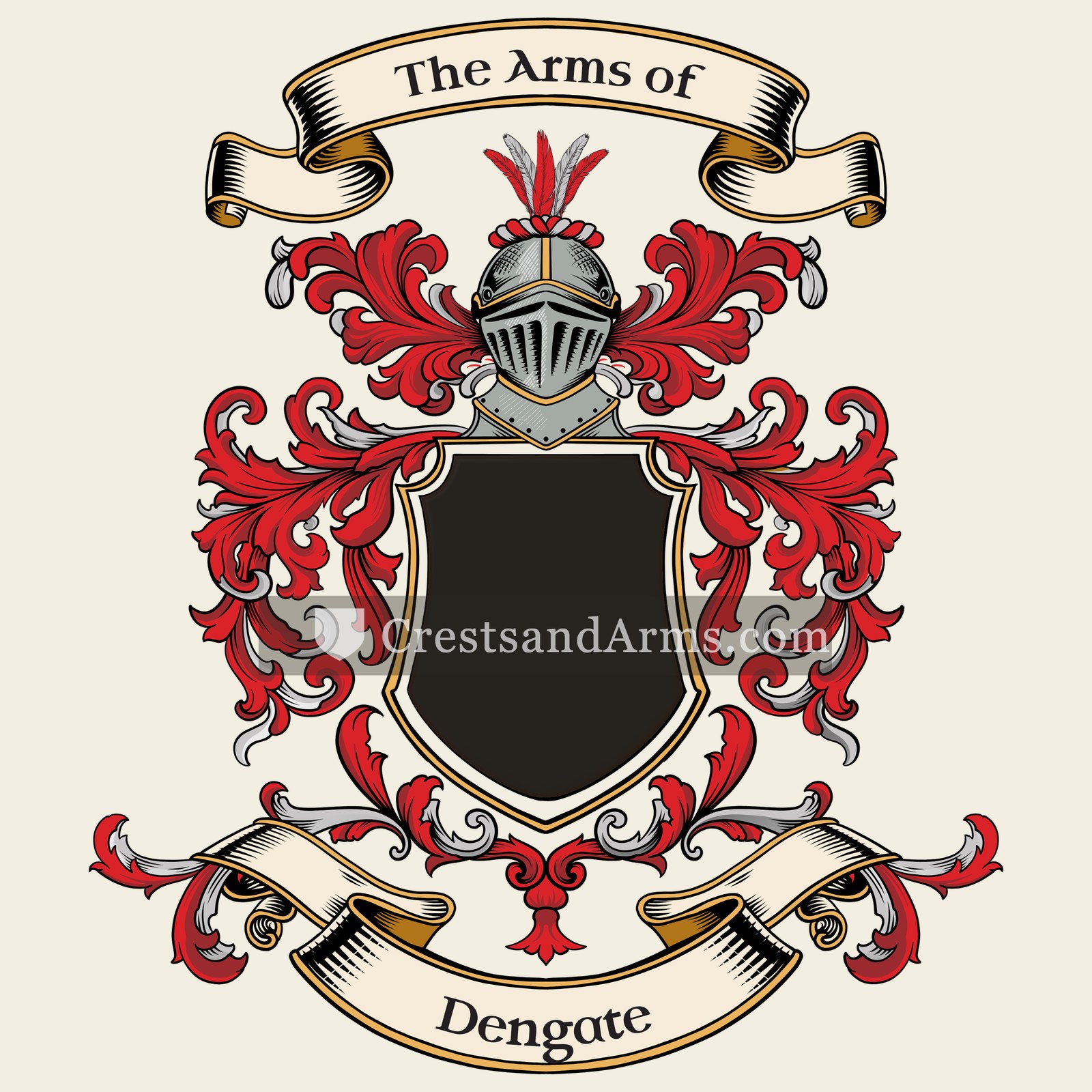 The Dengate coat of arms