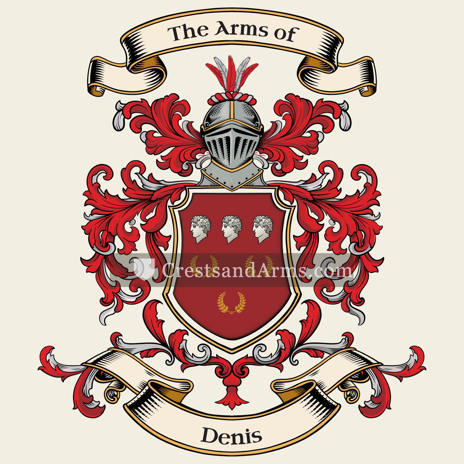 The Denis coat of arms