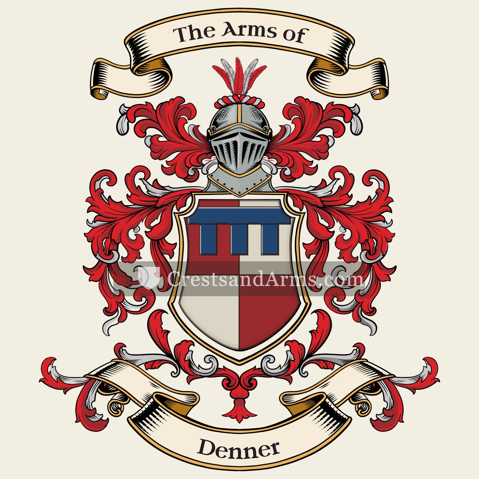 The Denner coat of arms
