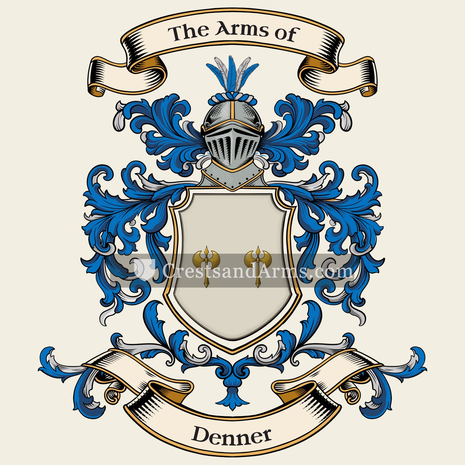 The Denner coat of arms