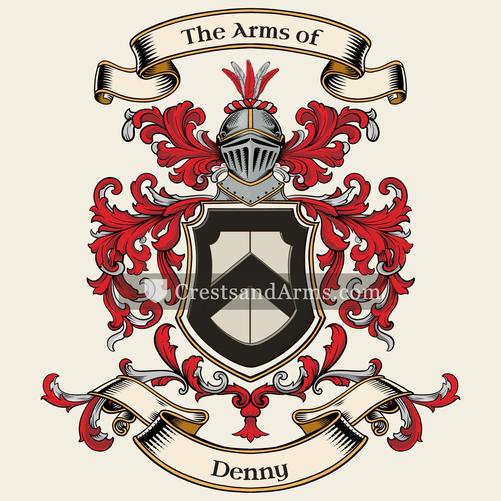 The Denny coat of arms