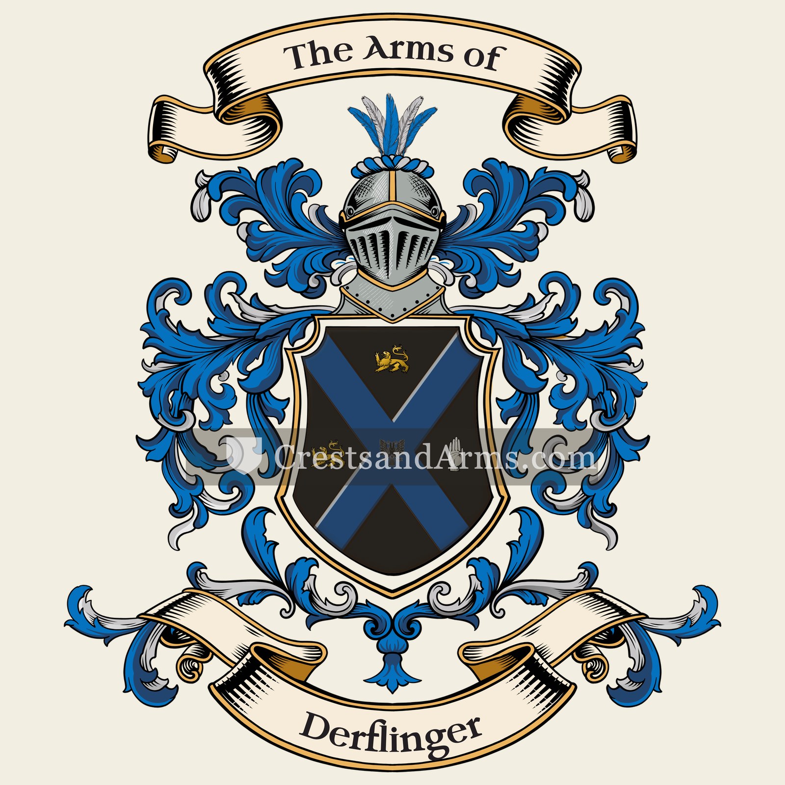 The Derflinger coat of arms