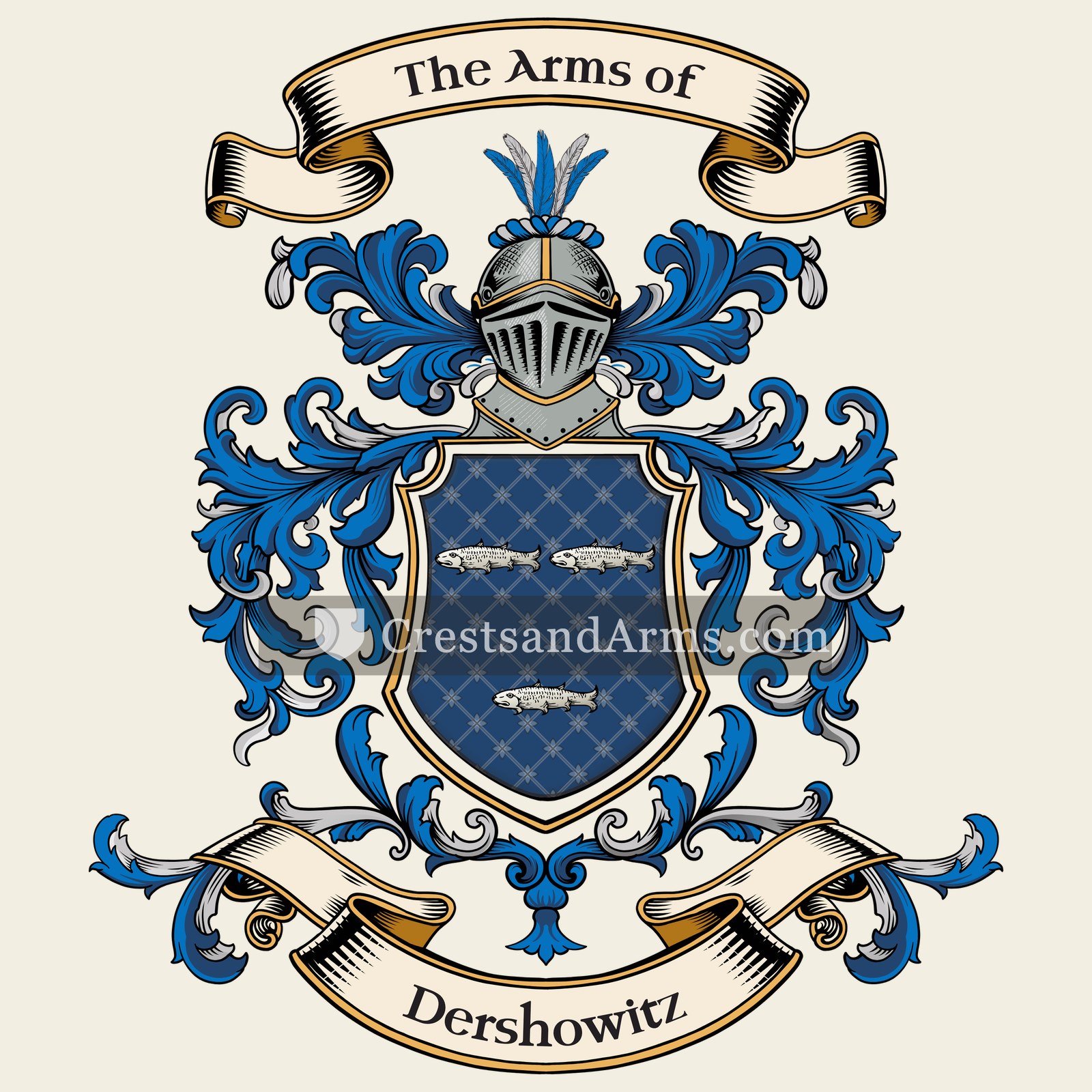 The Dershowitz coat of arms