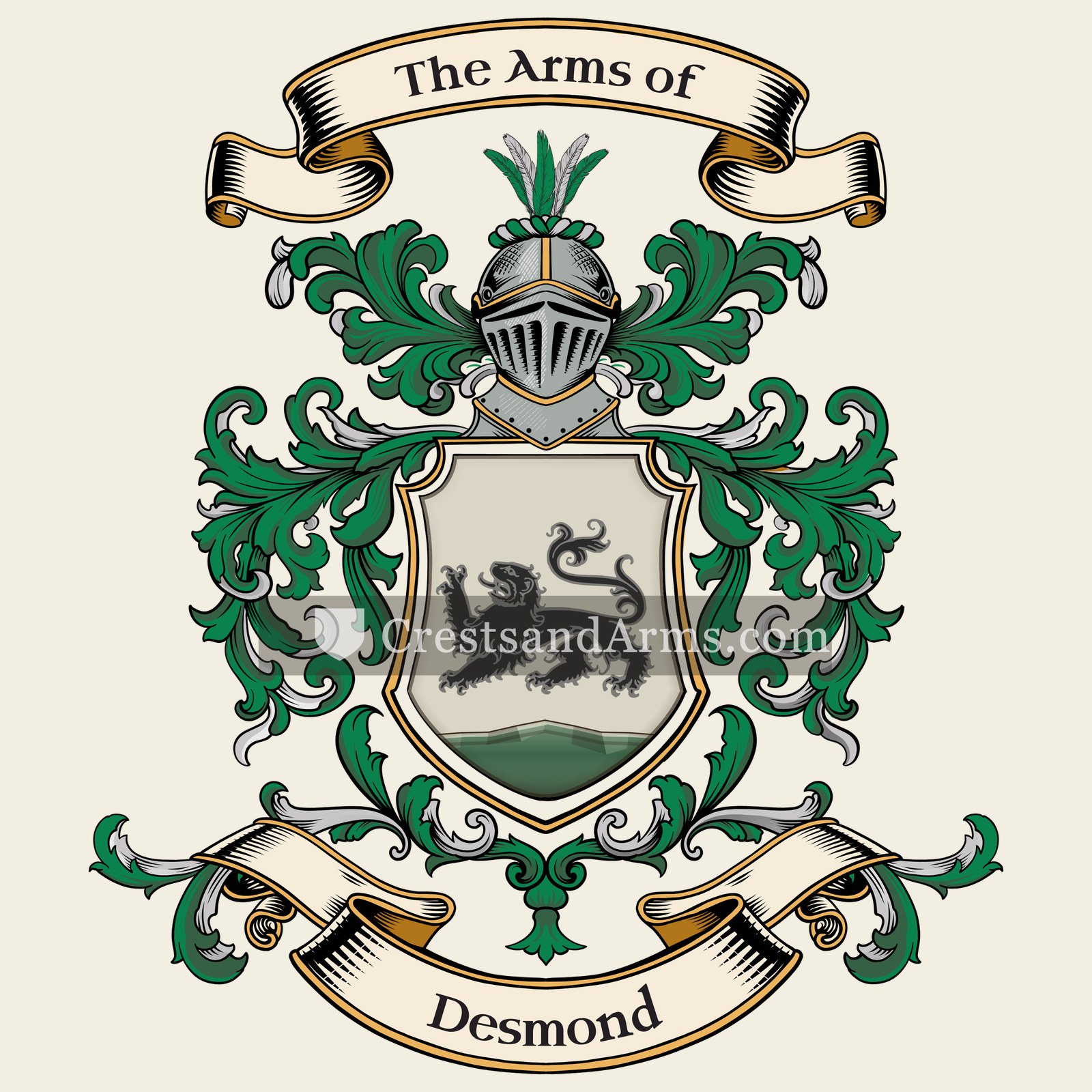 The Desmond coat of arms