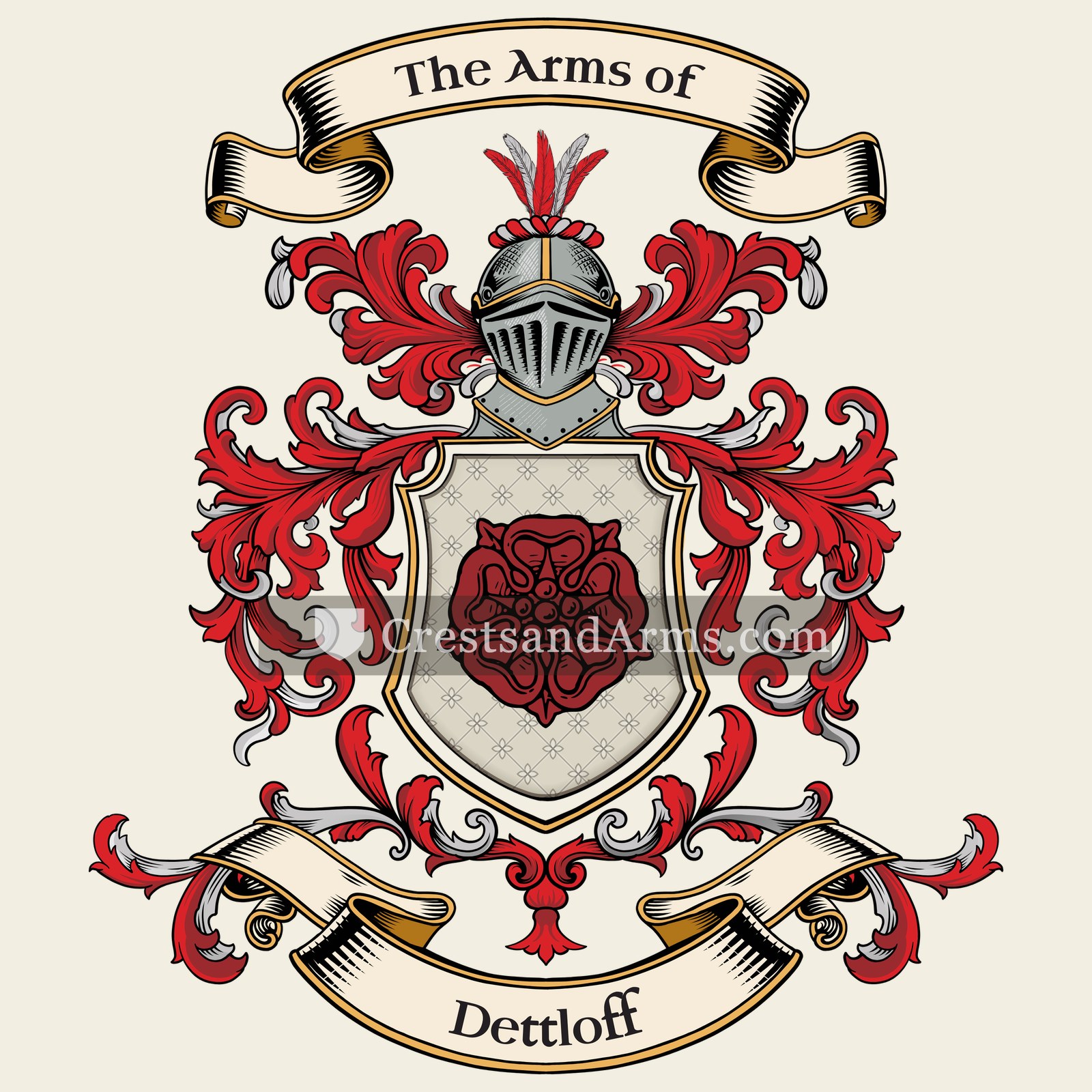The Dettloff coat of arms