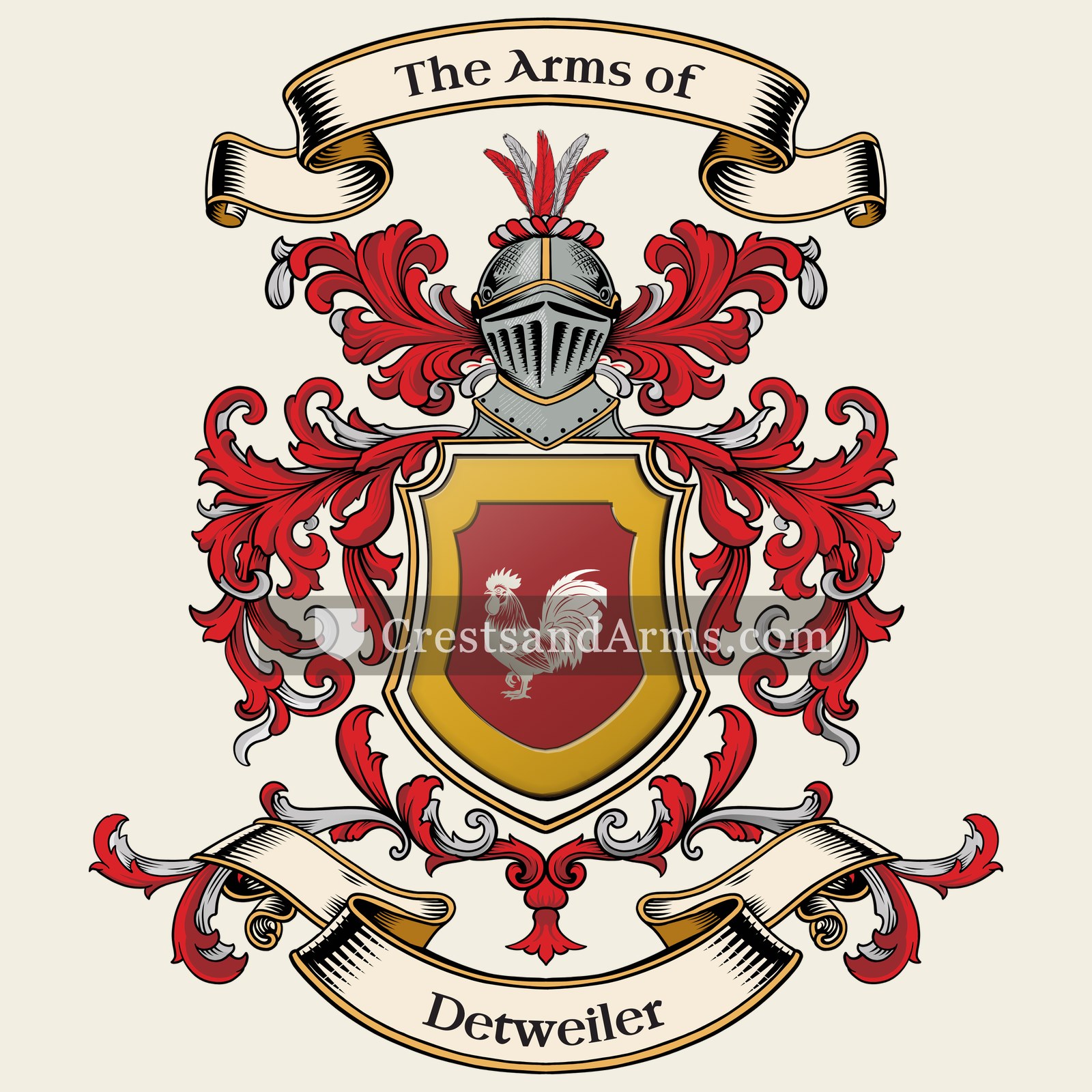 The Detweiler coat of arms