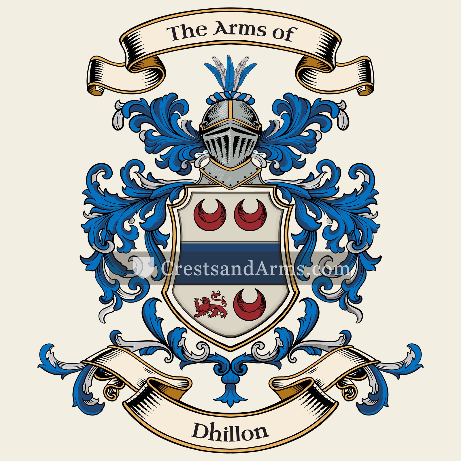 The Dhillon coat of arms