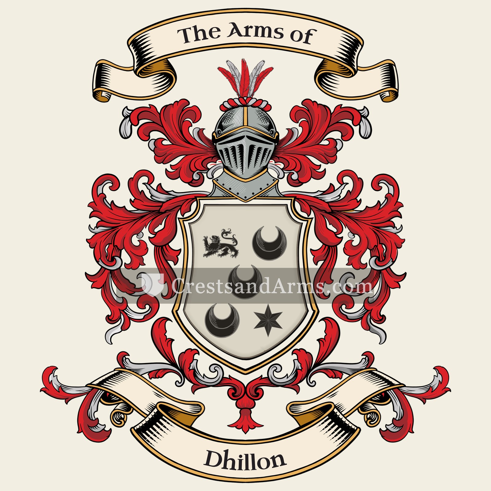 The Dhillon coat of arms