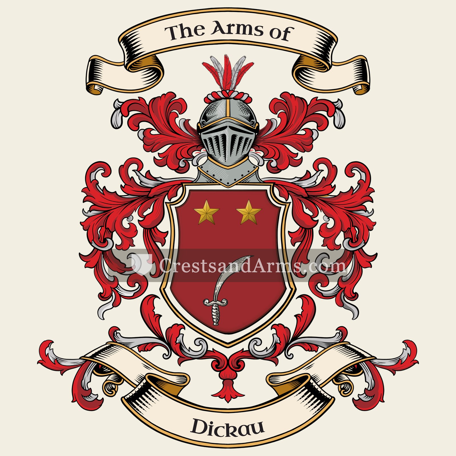 The Dickau coat of arms