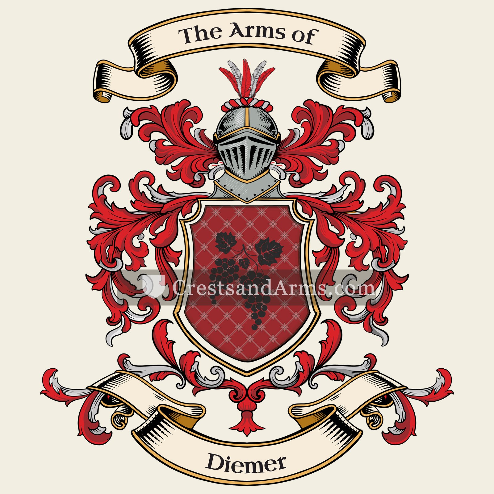 The Diemer coat of arms