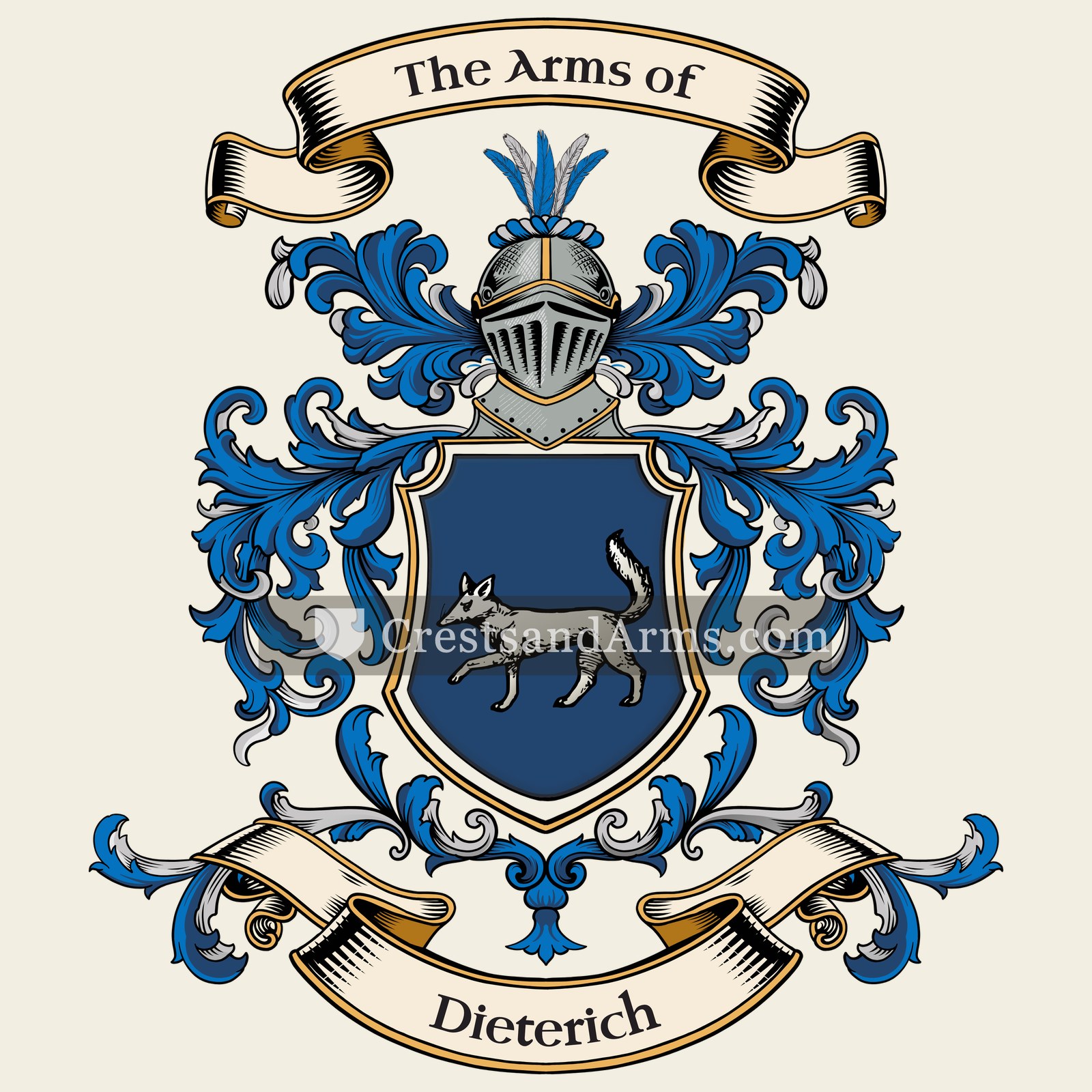 The Dieterich coat of arms
