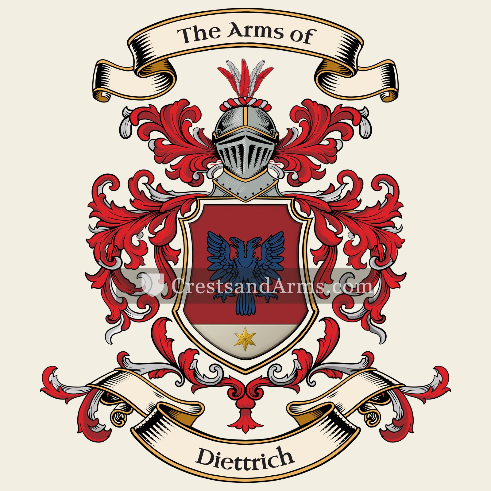 The Diettrich coat of arms