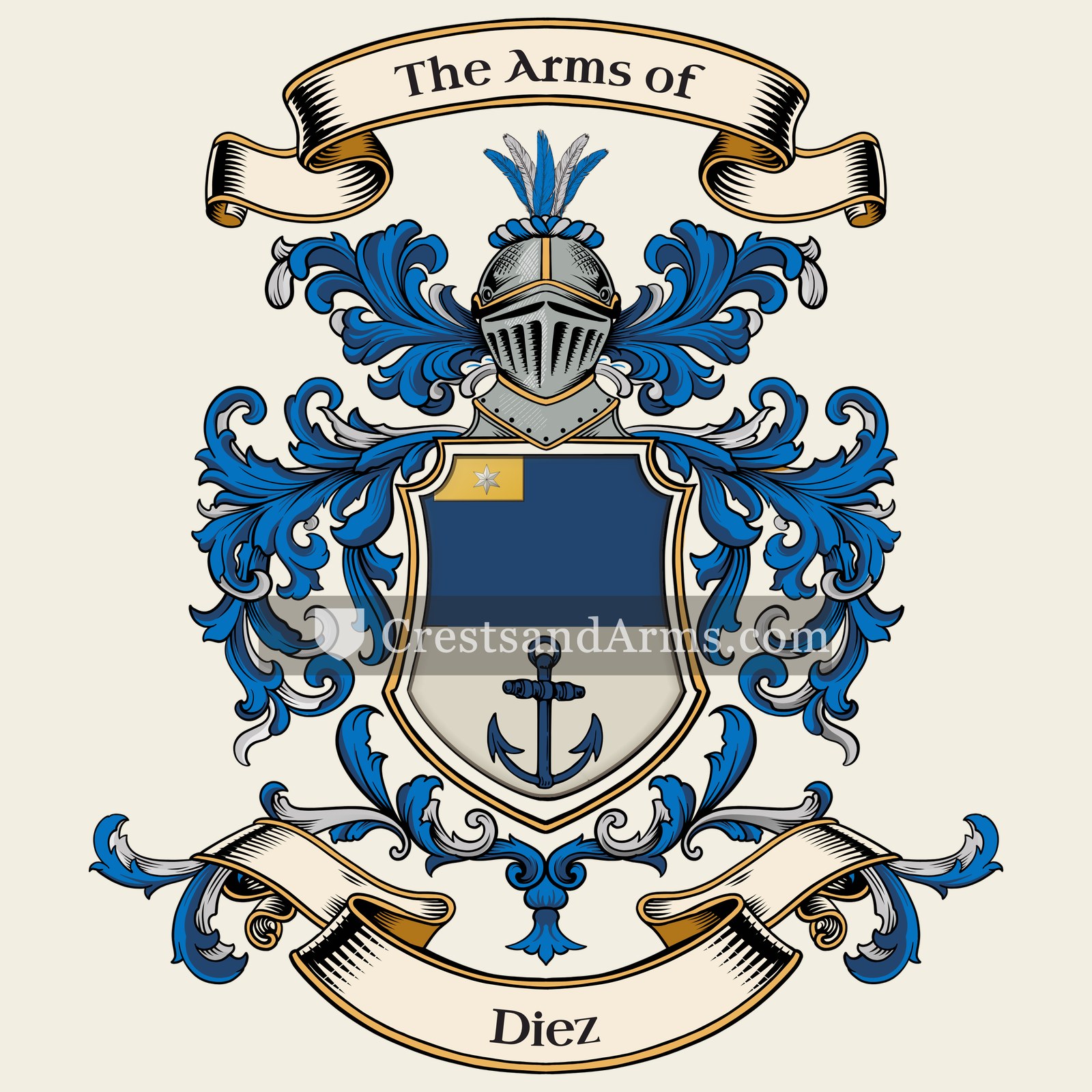 The Diez coat of arms
