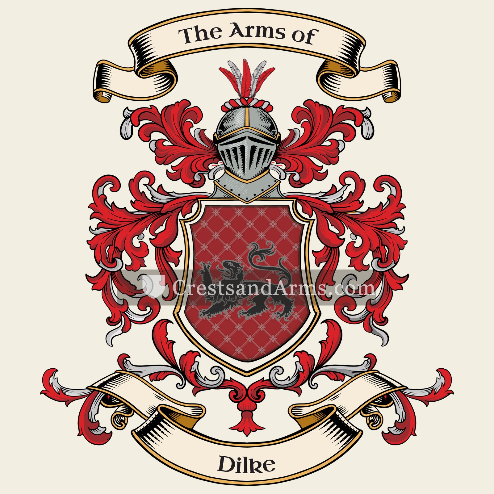 The Dilke coat of arms