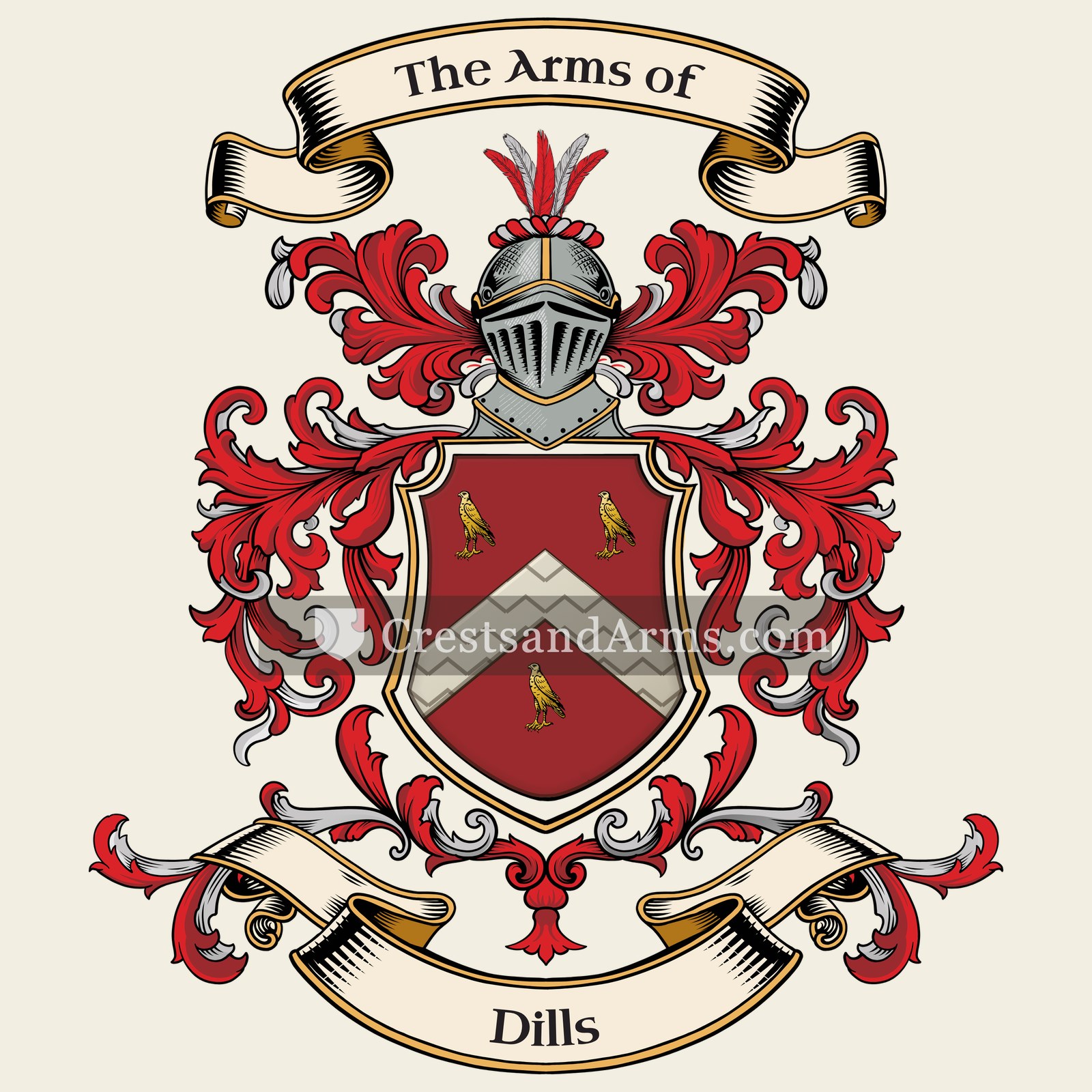 The Dills coat of arms