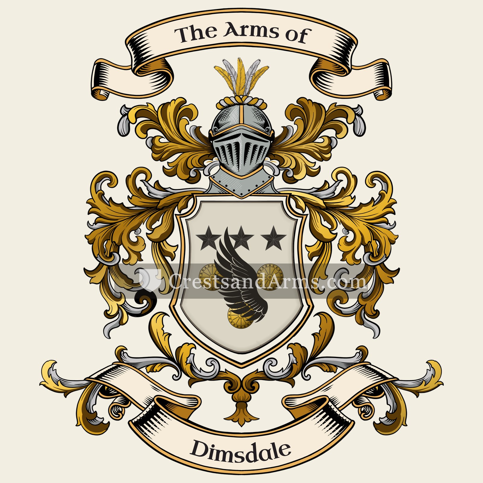 The Dimsdale coat of arms