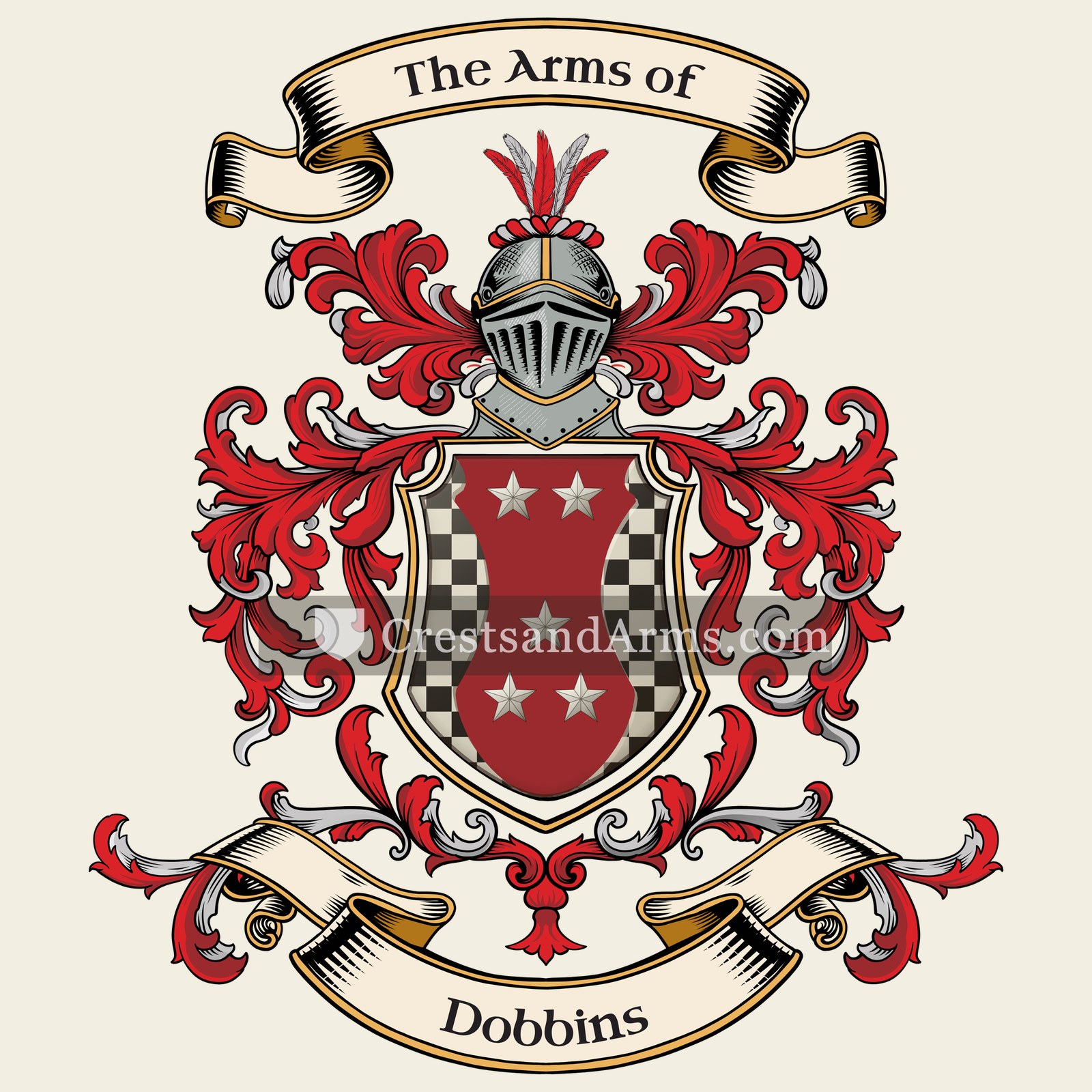The Dobbins coat of arms