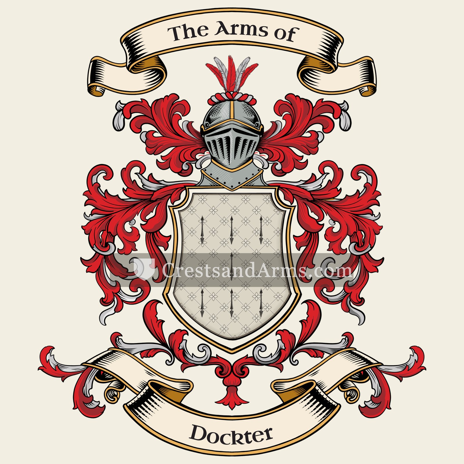 The Dockter coat of arms