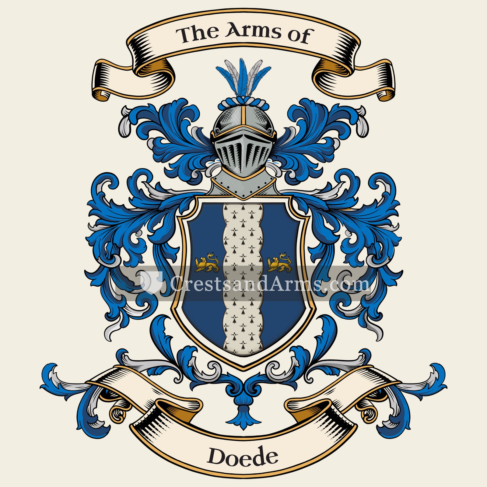 The Doede coat of arms