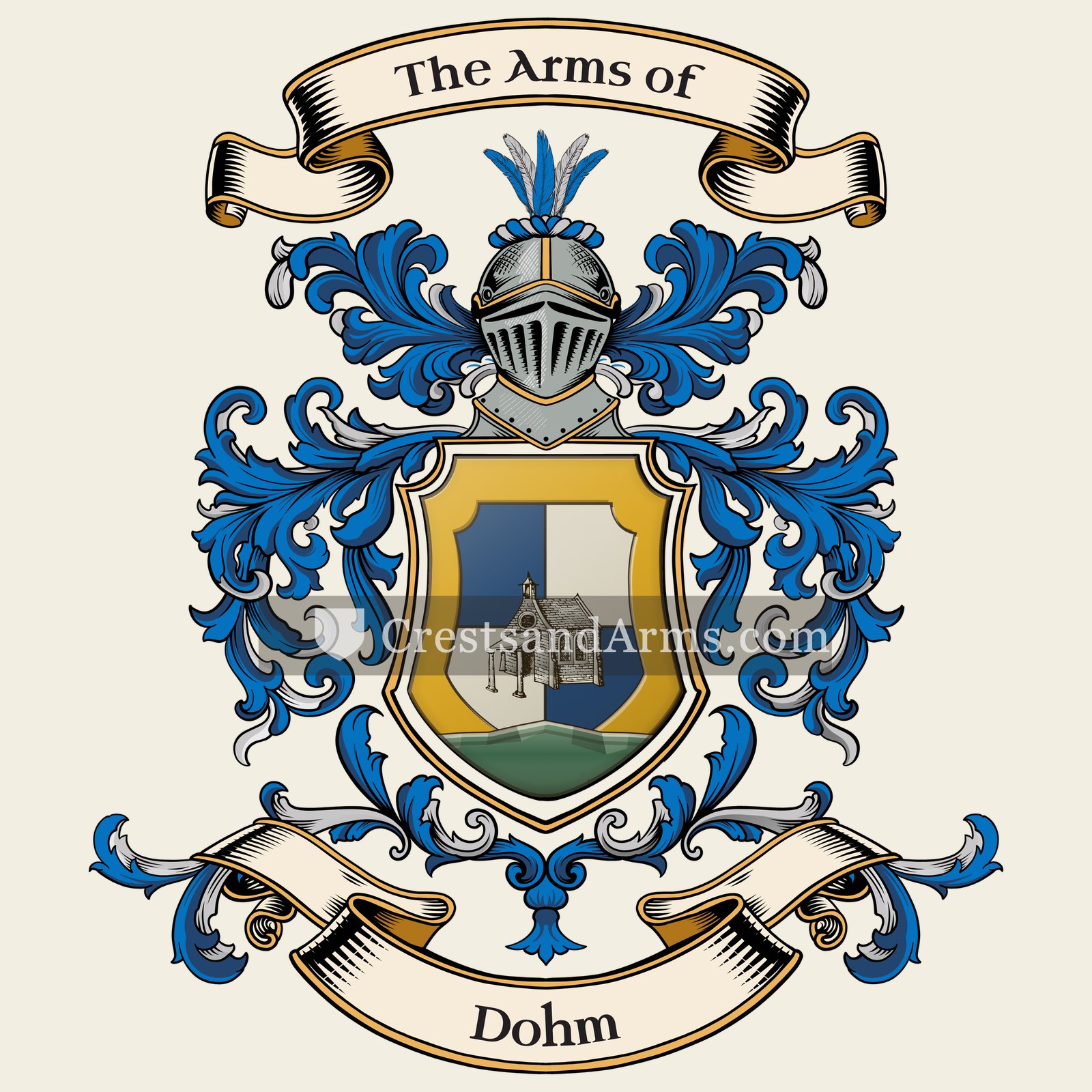 The Dohm coat of arms