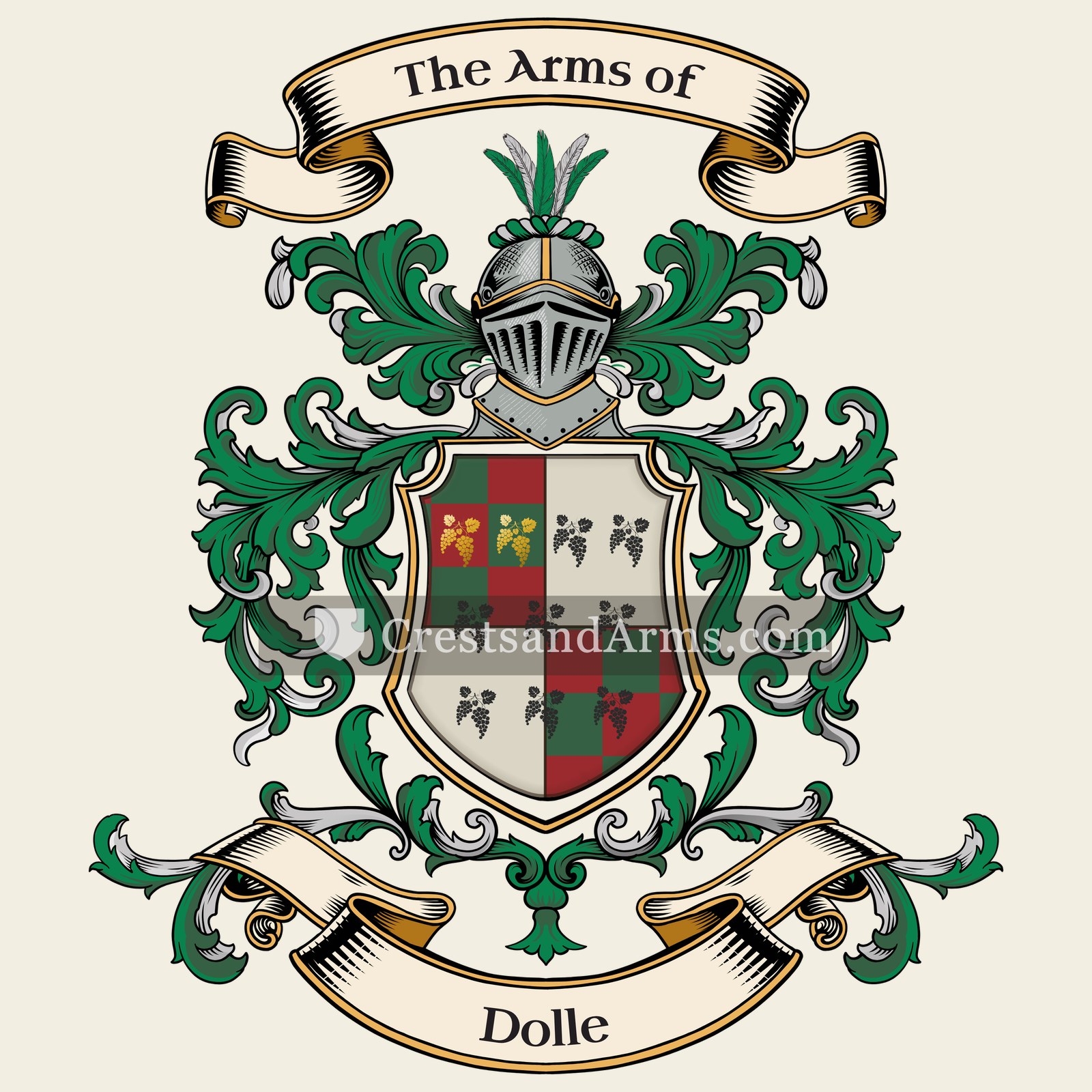 The Dolle coat of arms