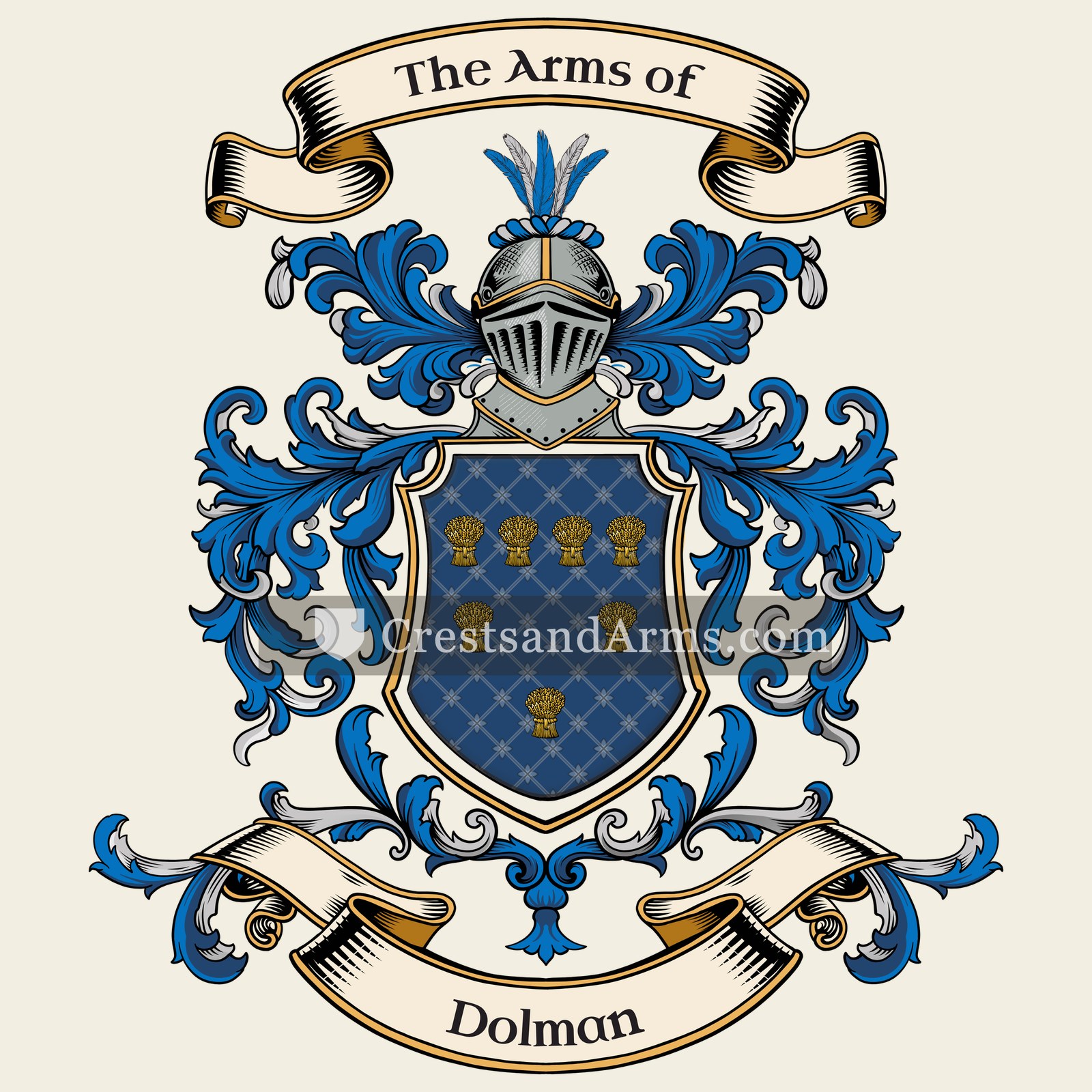 The Dolman coat of arms