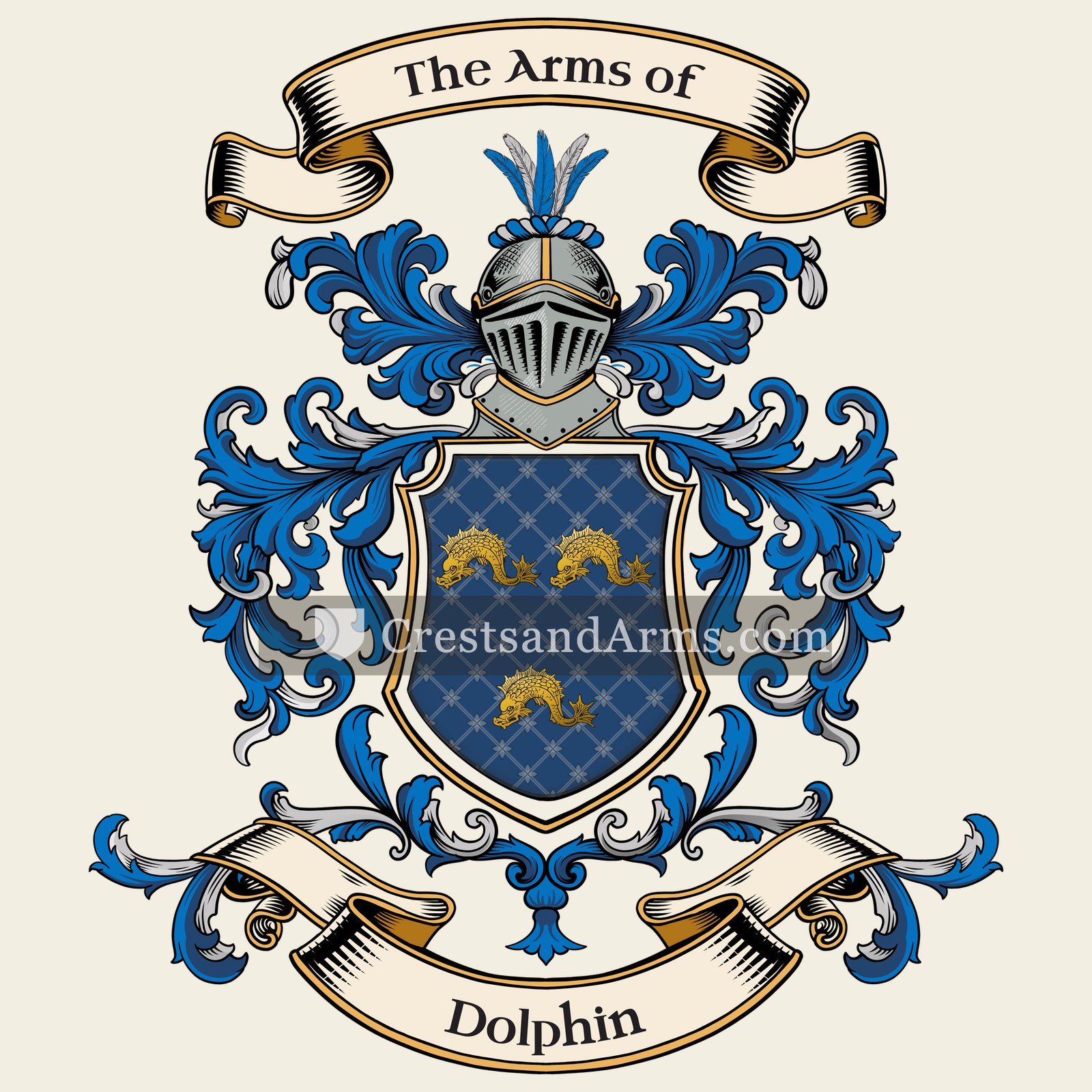 The Dolphin coat of arms