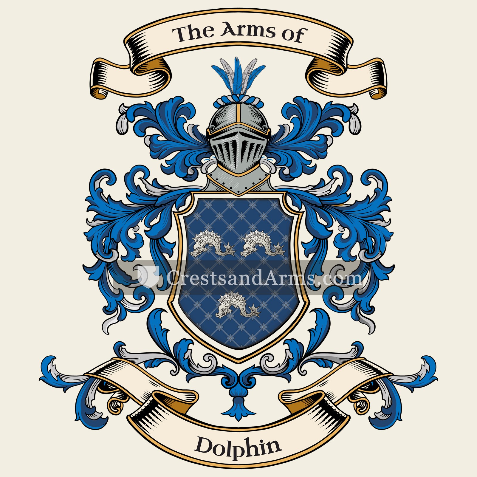 The Dolphin coat of arms