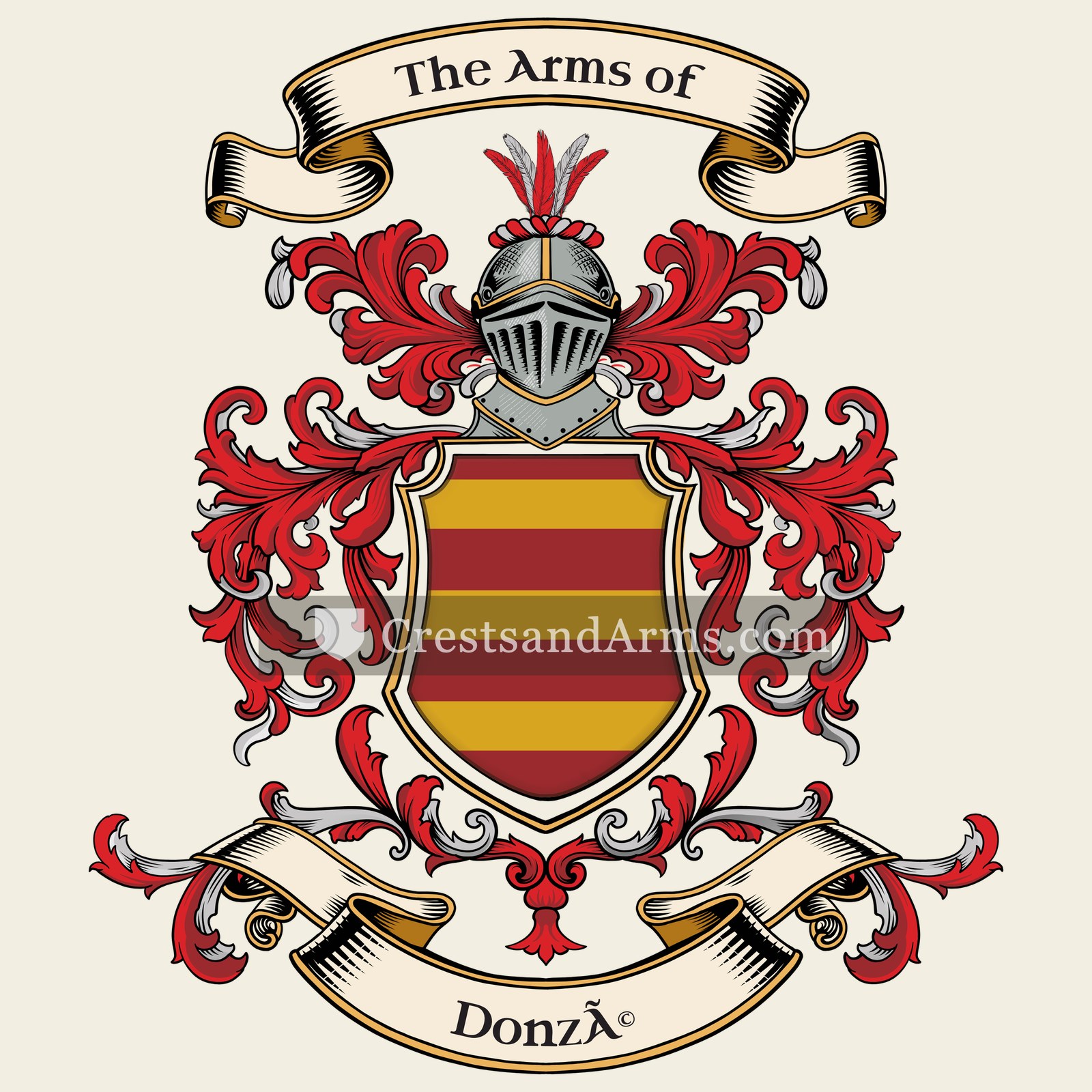 The Donzé coat of arms