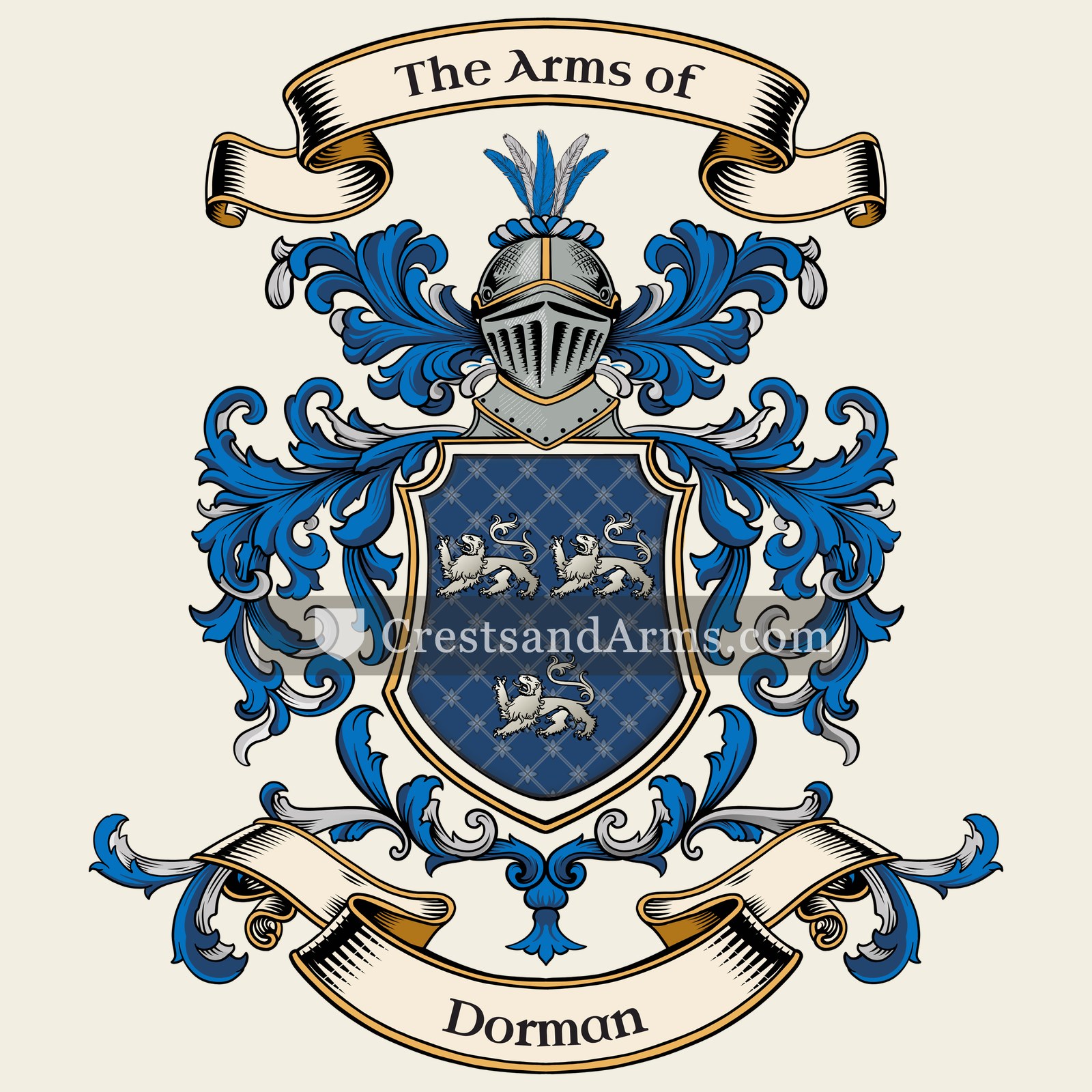 The Dorman coat of arms