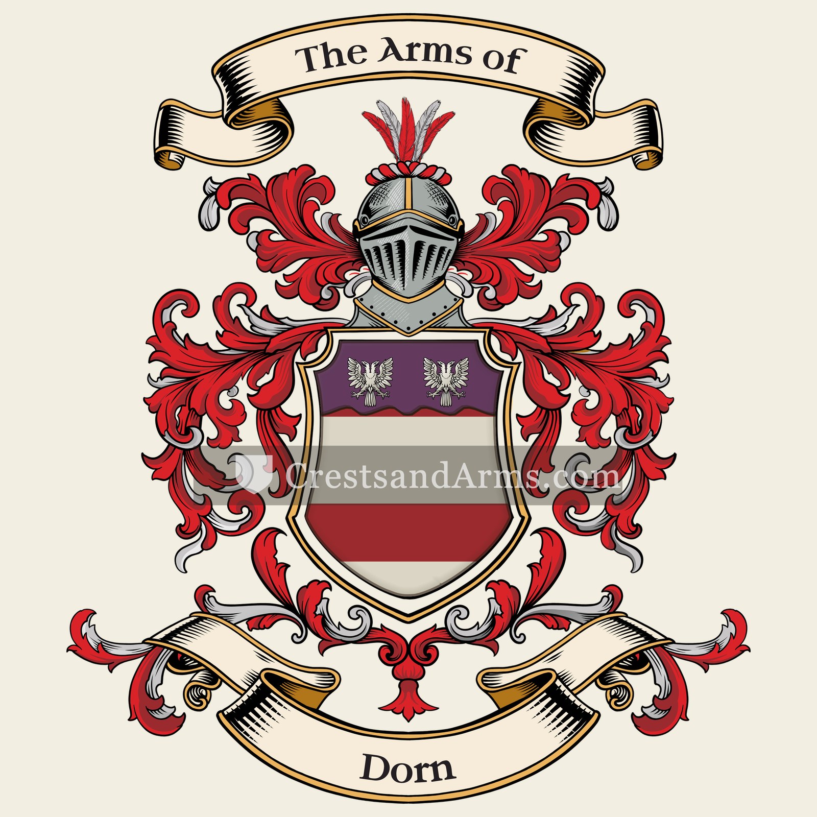 The Dorn coat of arms