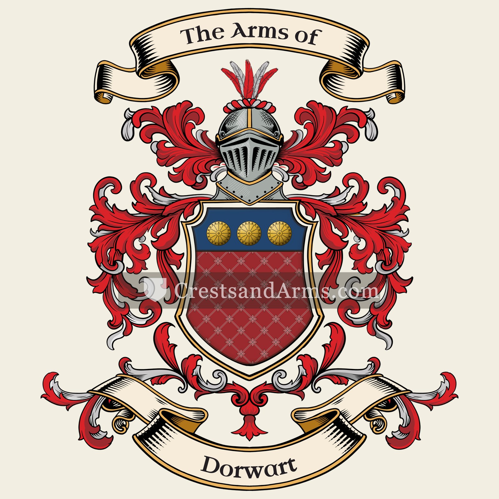 The Dorwart coat of arms