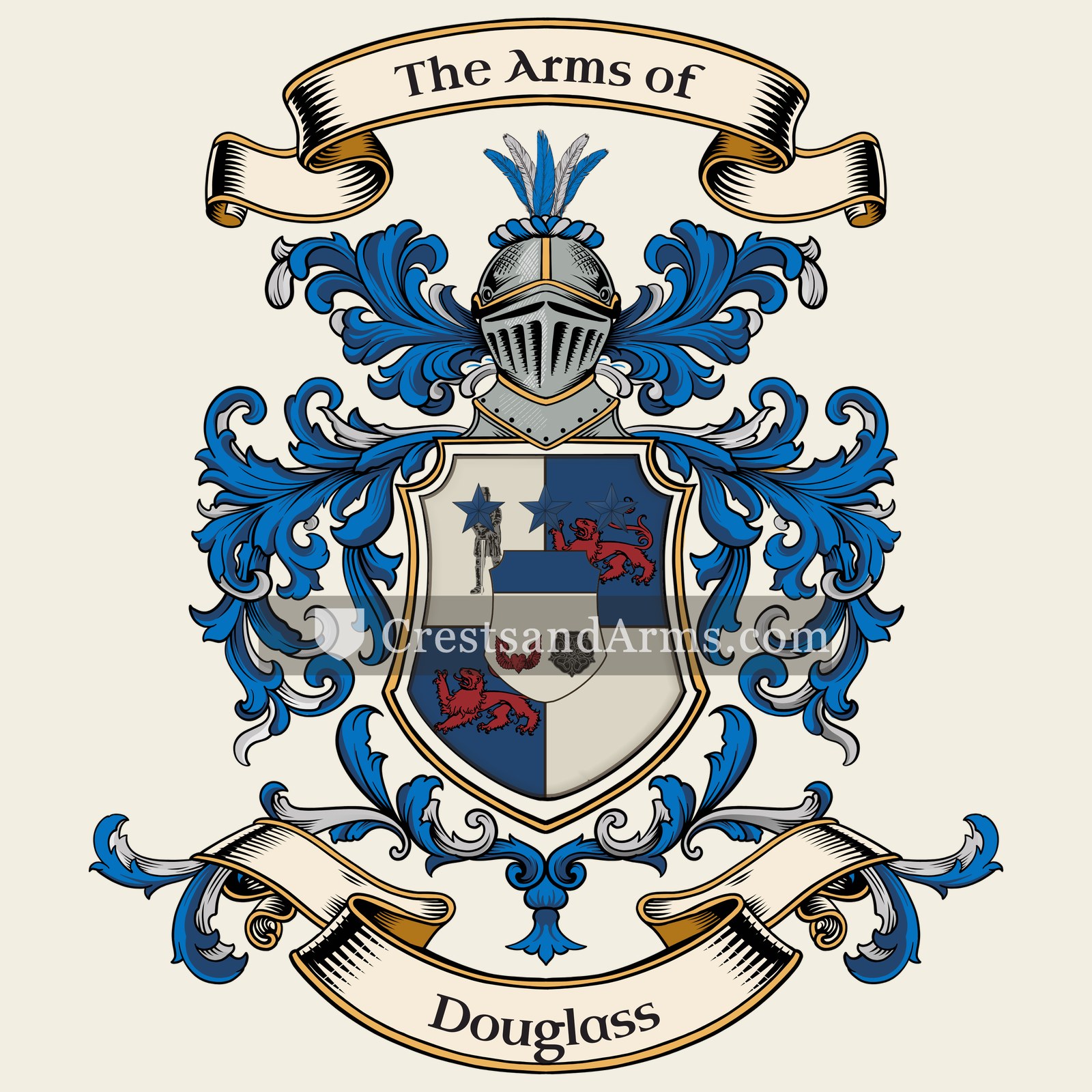 The Douglass coat of arms