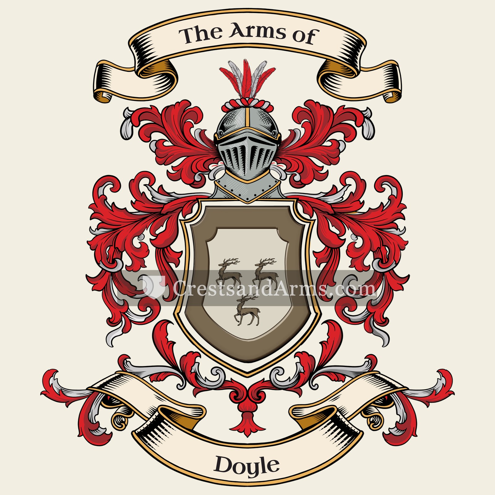 The Doyle coat of arms