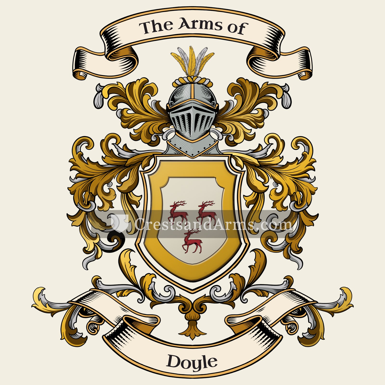 The Doyle coat of arms
