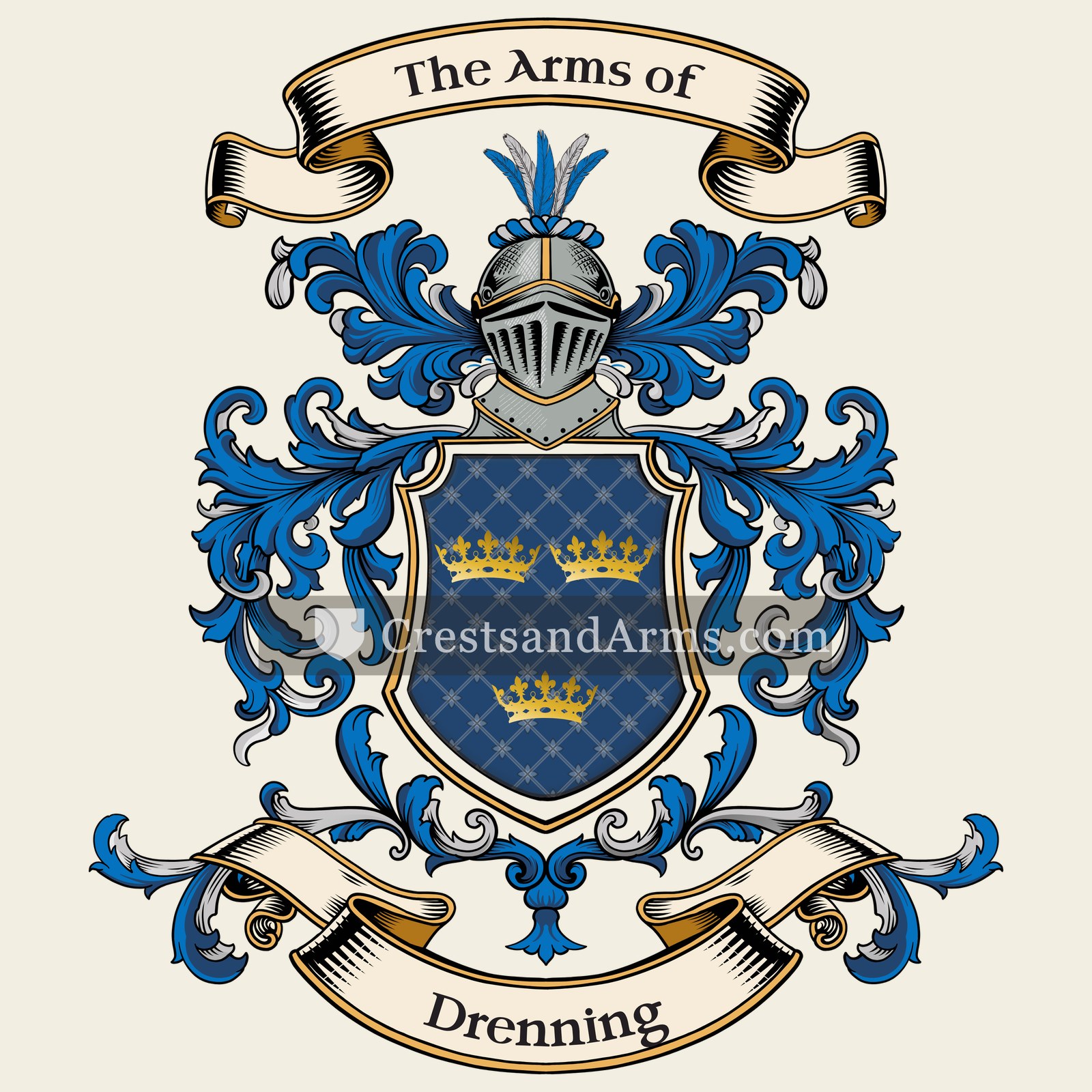 The Drenning coat of arms