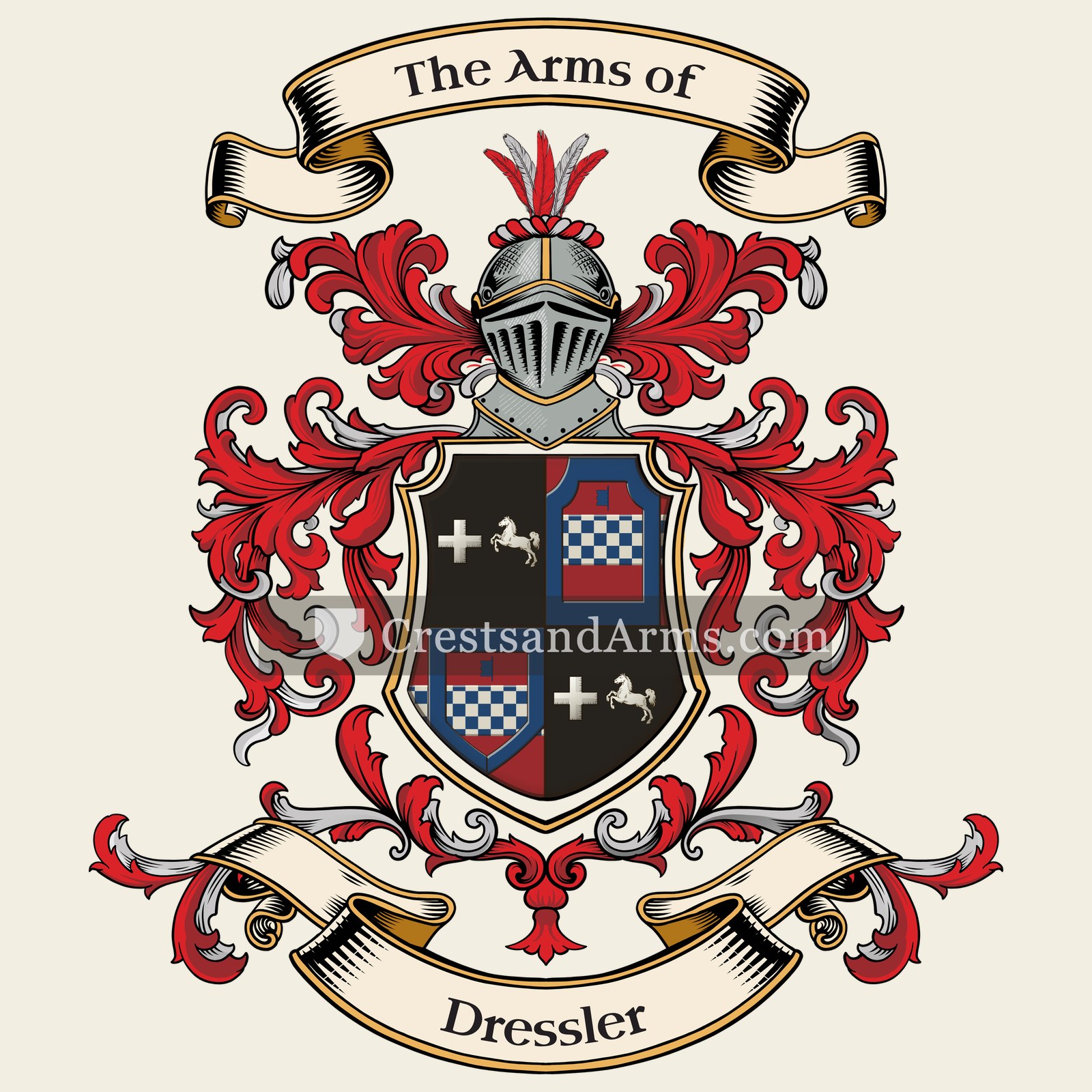 The Dressler coat of arms