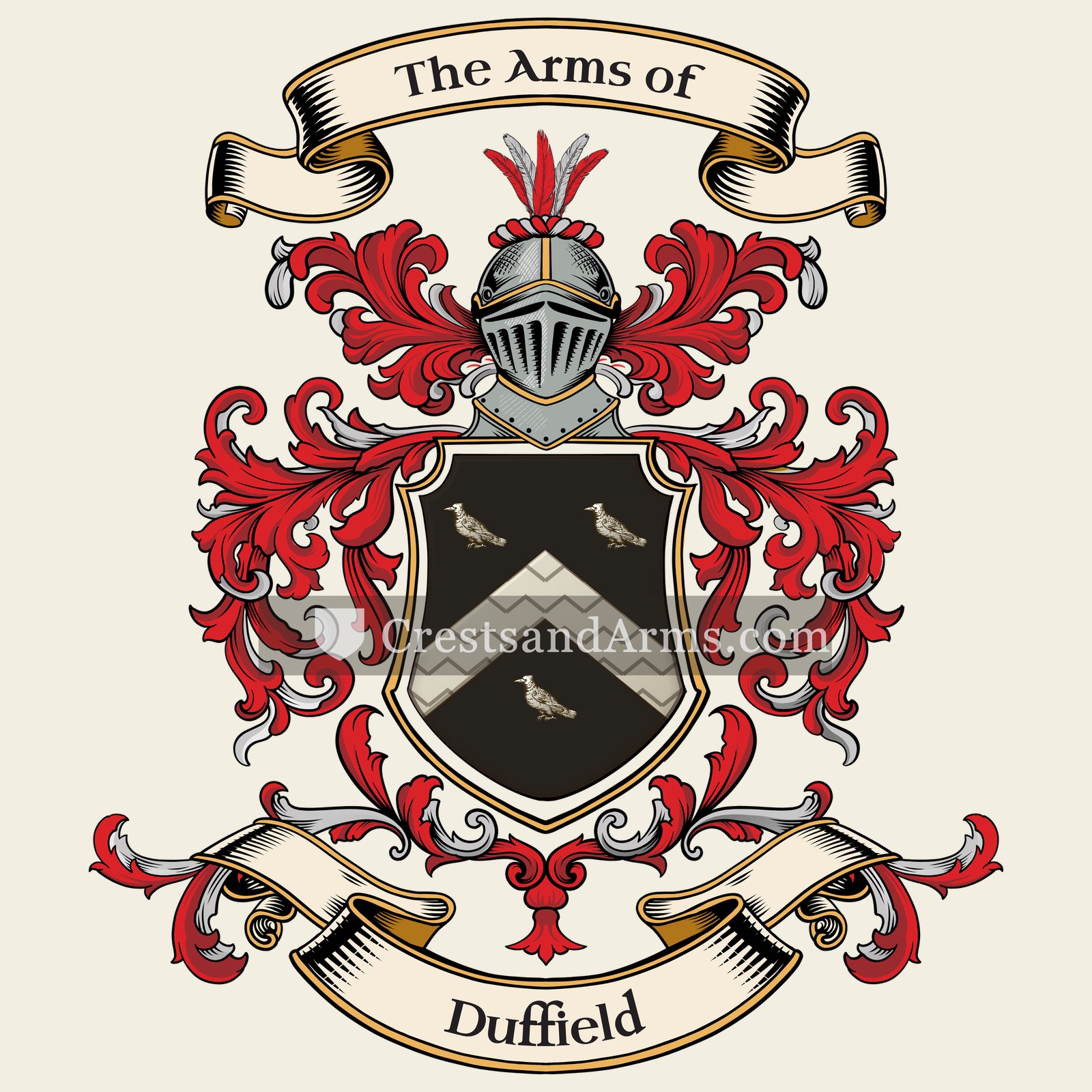 The Duffield coat of arms