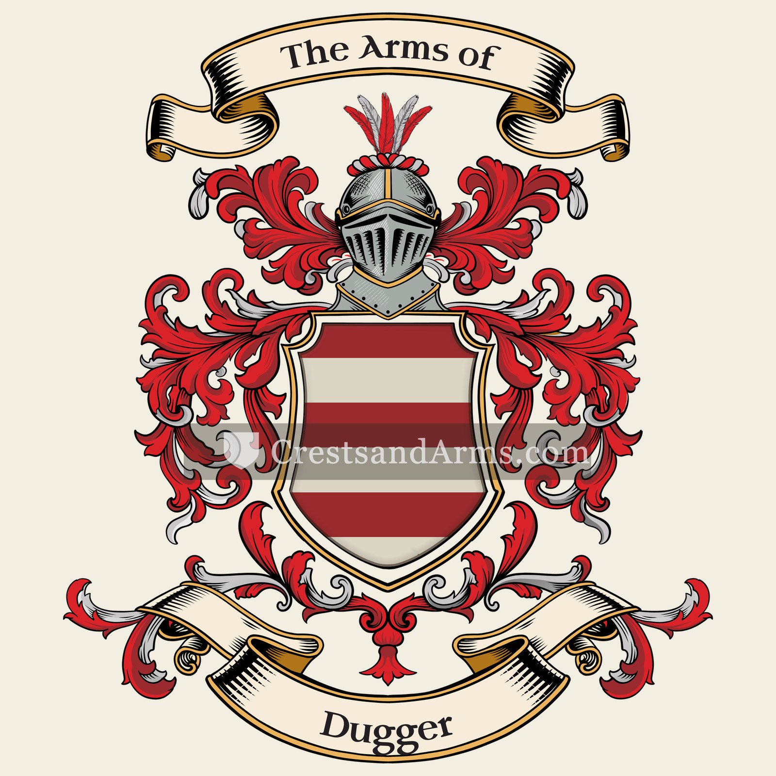 The Dugger coat of arms