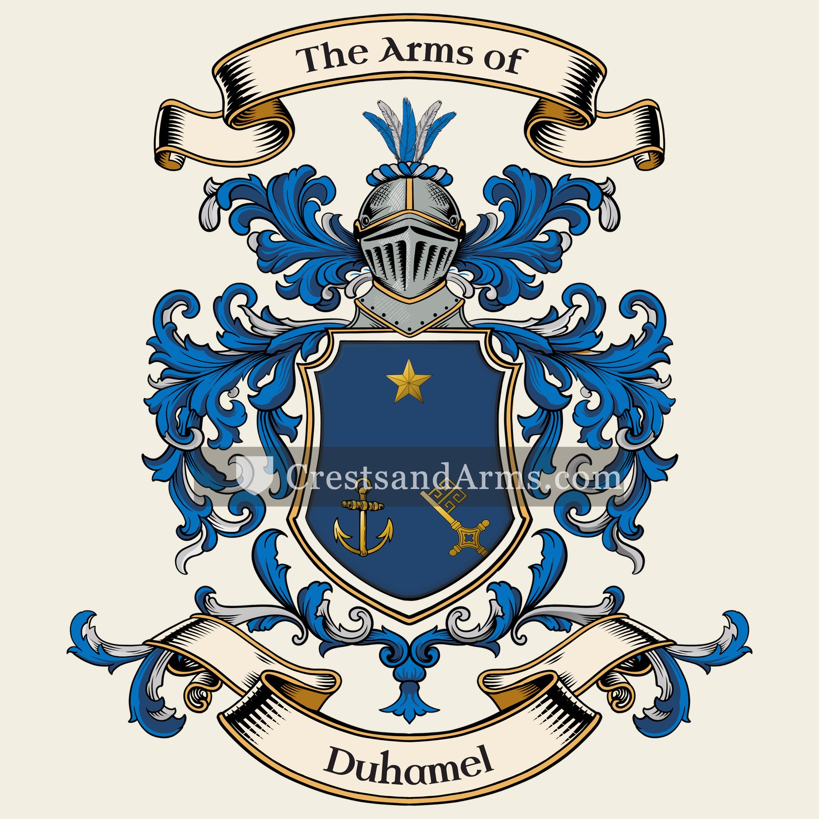 The Duhamel coat of arms
