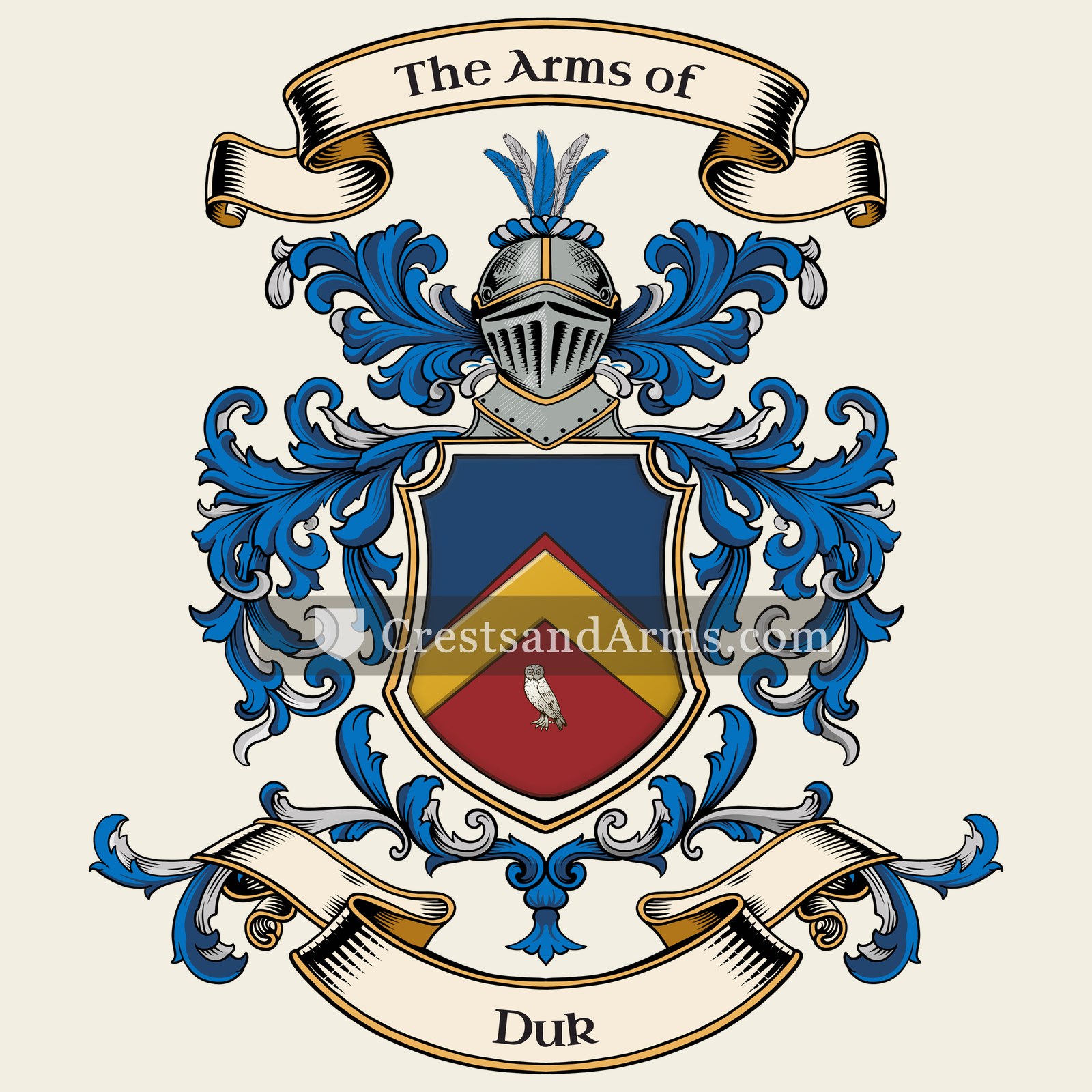 The Duk coat of arms